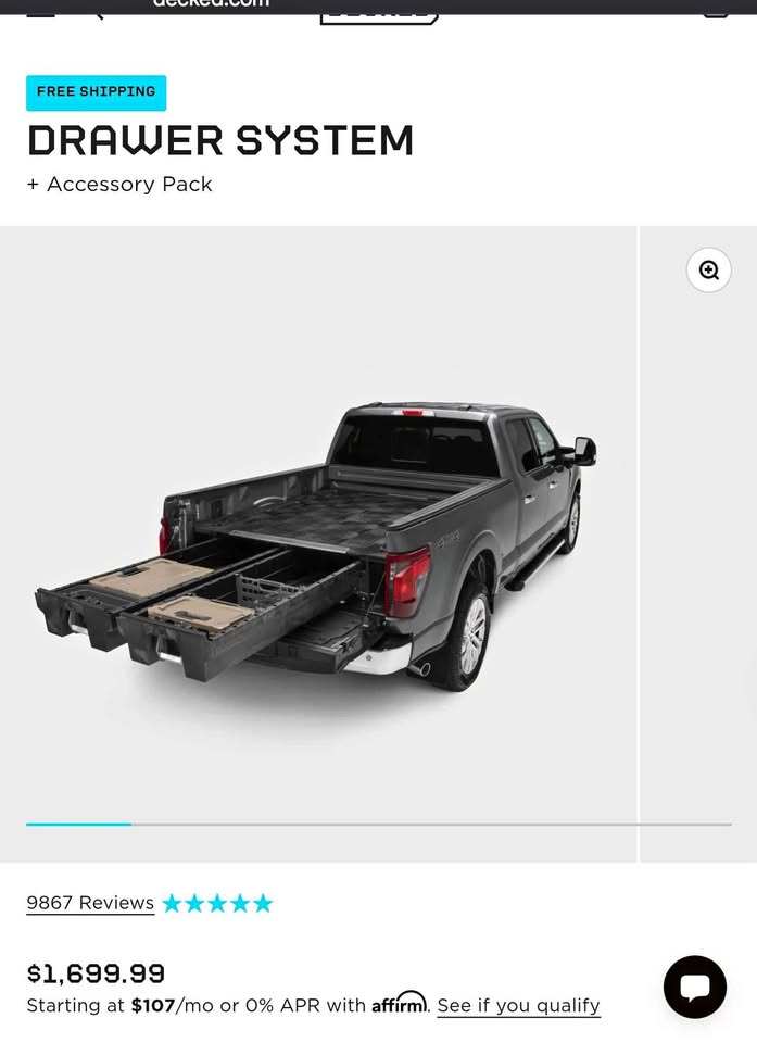 Decked drawer system for truck in Inchelium, WA (photo 1)