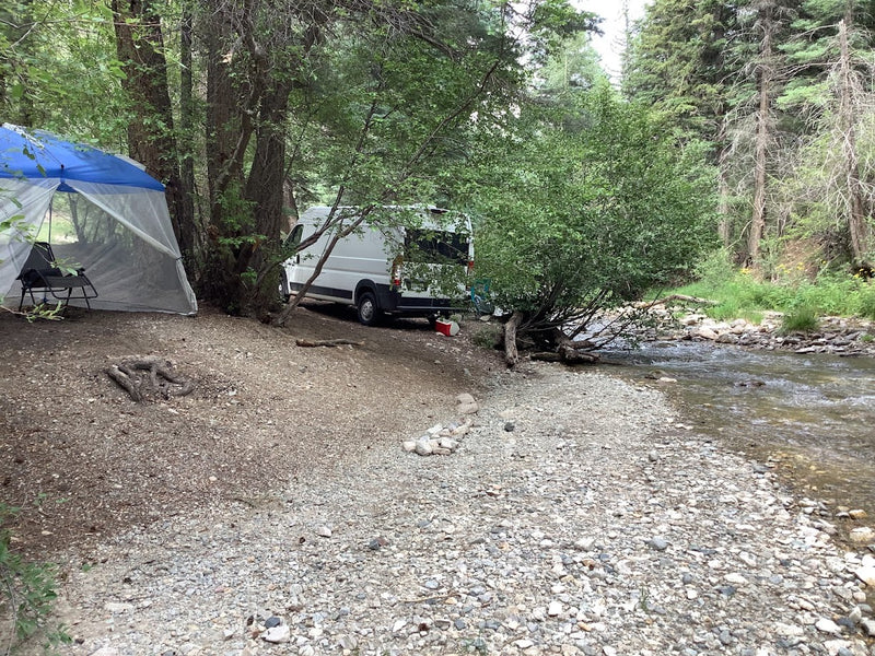  and a cozy bed. Ideal for travel adventures.|White Ram ProMaster van — photo 4