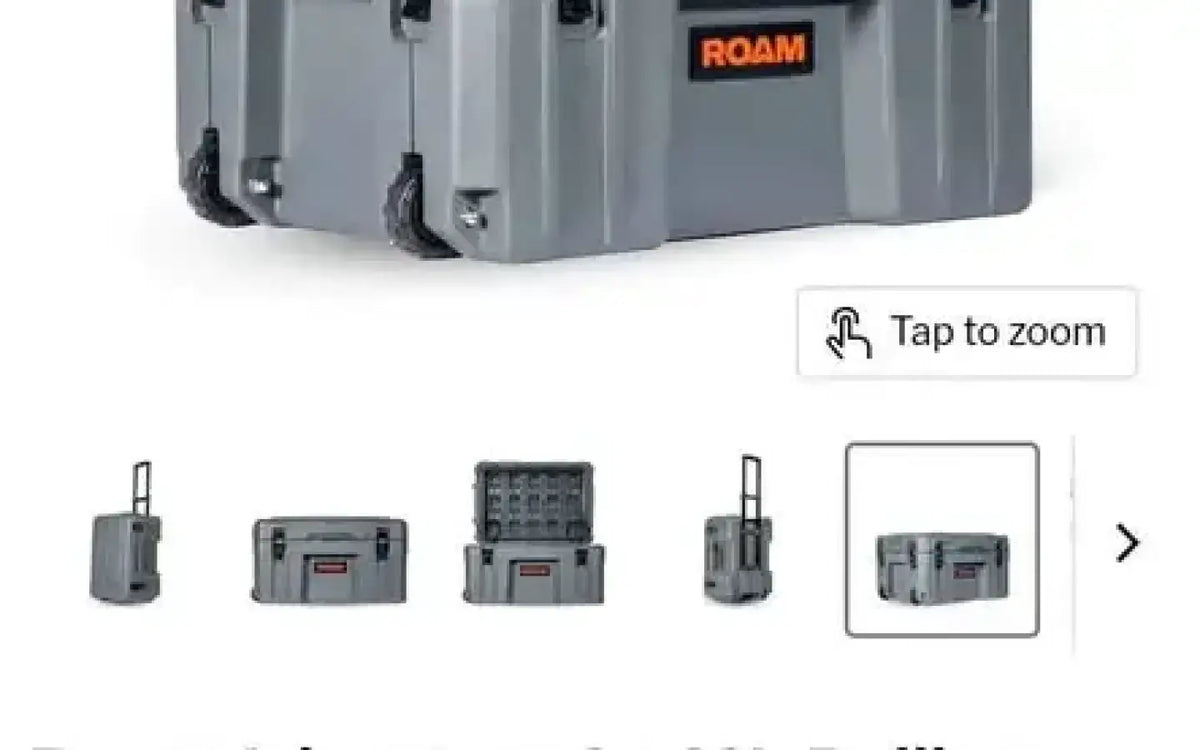 Roam Adventure 80L rolling hard case — used cases & cargo boxes for sale (photo 9) — photo 9