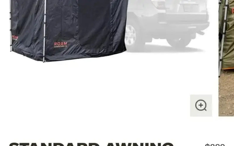 Roam Adventure Co Awning and Awning Room — used camp awnings for sale — photo 1