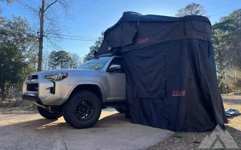 Roam Vagabond roof top tent with annex — used rooftop tents for sale (photo 4) — photo 4
