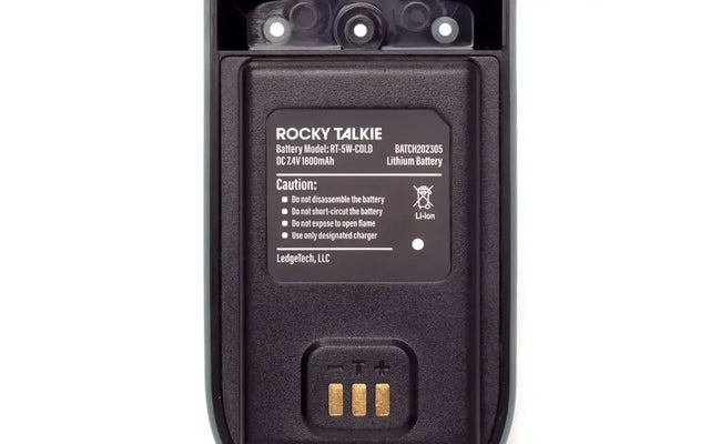 Rocky Talkie 5 Watt Radio replacement battery — photo 2