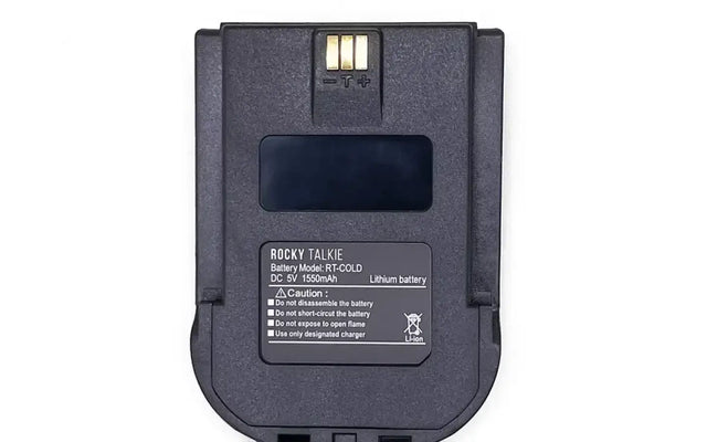 Rocky Talkie Mountain Radio replacement battery — photo 2