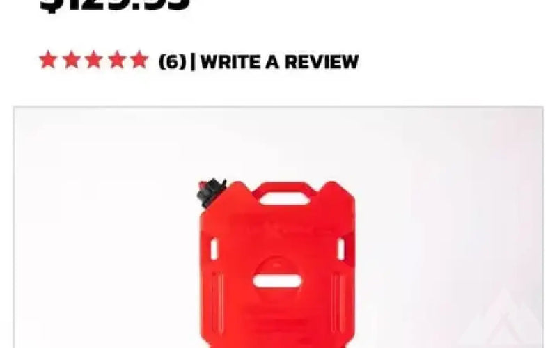 Roof rack Rotopax gas can — used water & fuel storage for sale (photo 5) — photo 5