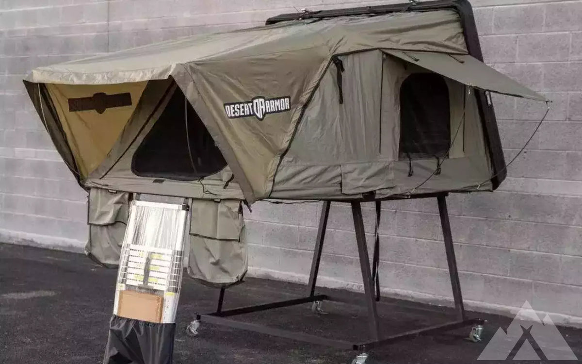 Roof Top Tent Desert Armor Solider – BaseCamper