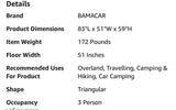 Roof top tent + solar panel — used rooftop tents for sale (photo 5)
