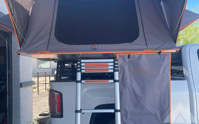 Roofnest Condor XL and RCI Rack — used rooftop tents for sale