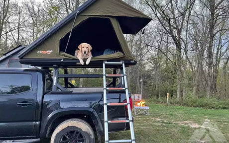 Rooftop tent 23 Zero Kabari Hardshell RTT — used rooftop tents for sale