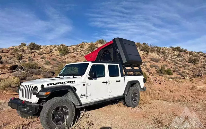 Rooftop tent and rack — used rooftop tents for sale — photo 1