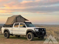 Rooftop tent and truck rack