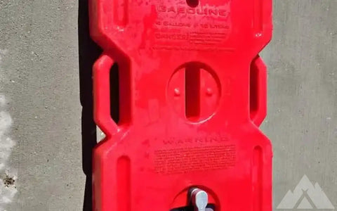 Rotopax 4 gallon tank with mounts