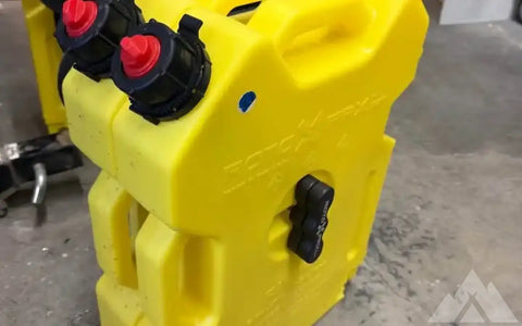 Rotopax diesel container with Seasucker mount