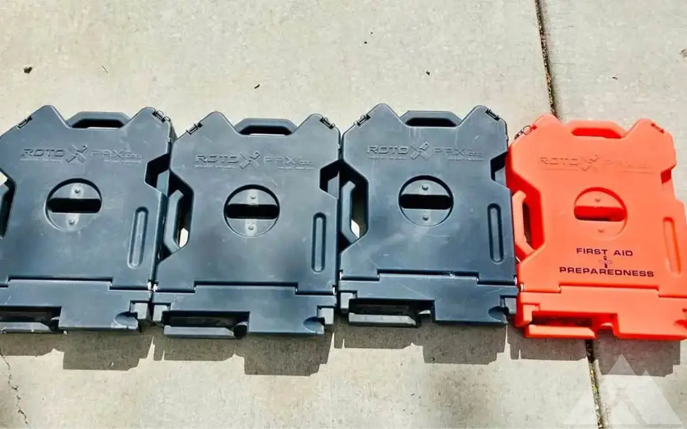 Rotopax Gear Boxes 2 Gallon — used water & fuel storage for sale