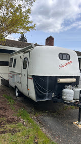 Mushroom Cottage on Wheels