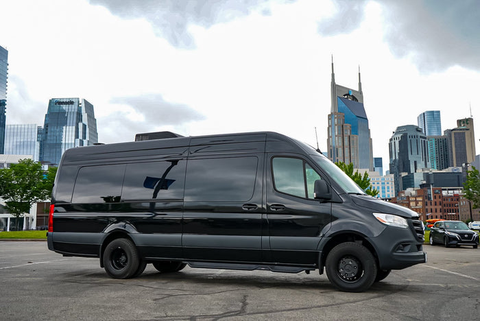  and elegant granite counter.|Experience mobile gaming in this custom RV rental