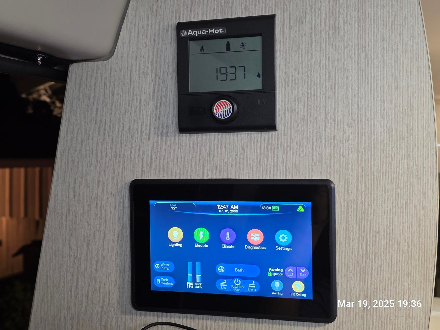  compact travel living space.|Owl Vans rear storage box open on a Sprinter van — photo 13