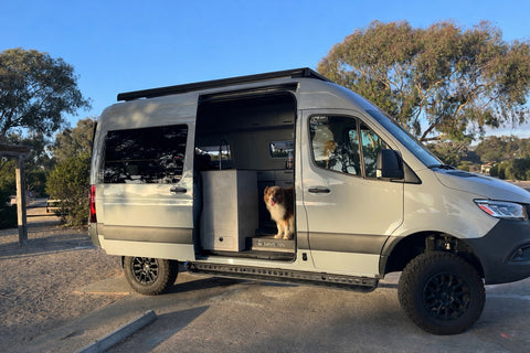 Pacific Nomad | Luxury AWD Mercedes Sprinter | Starlink | Off-Grid overland rental