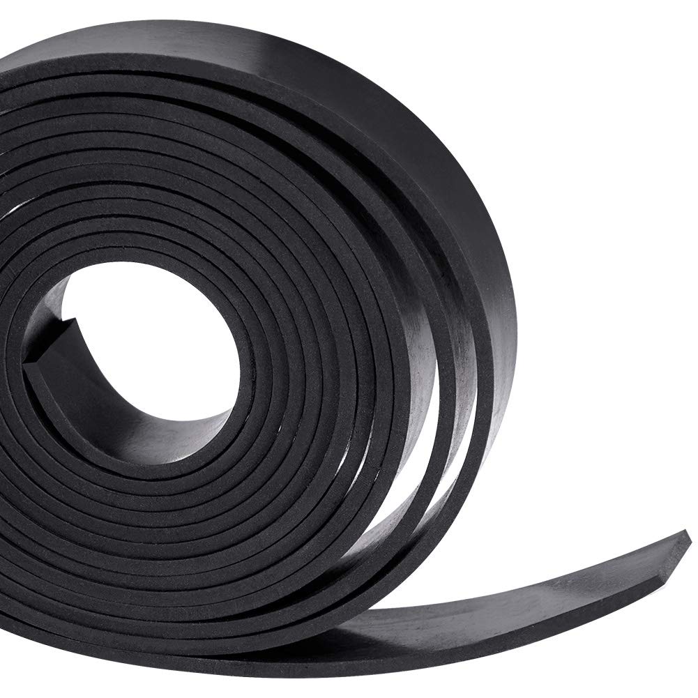 Neoprene Rubber Strip 1/16 " (.062) inch Thick X 1" Wide X 1’ Long — photo 1