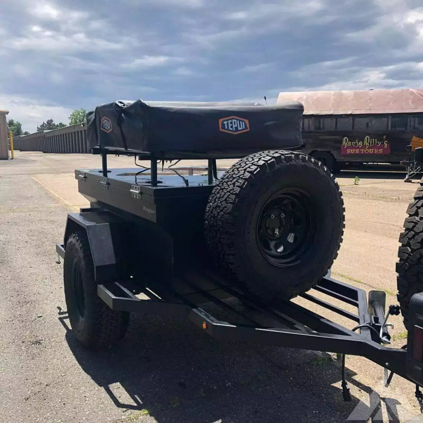 Ruger Off-Road Trailer and Rooftop Tepui Tent — used overland trailer for sale in Boulder, CO (photo 3)