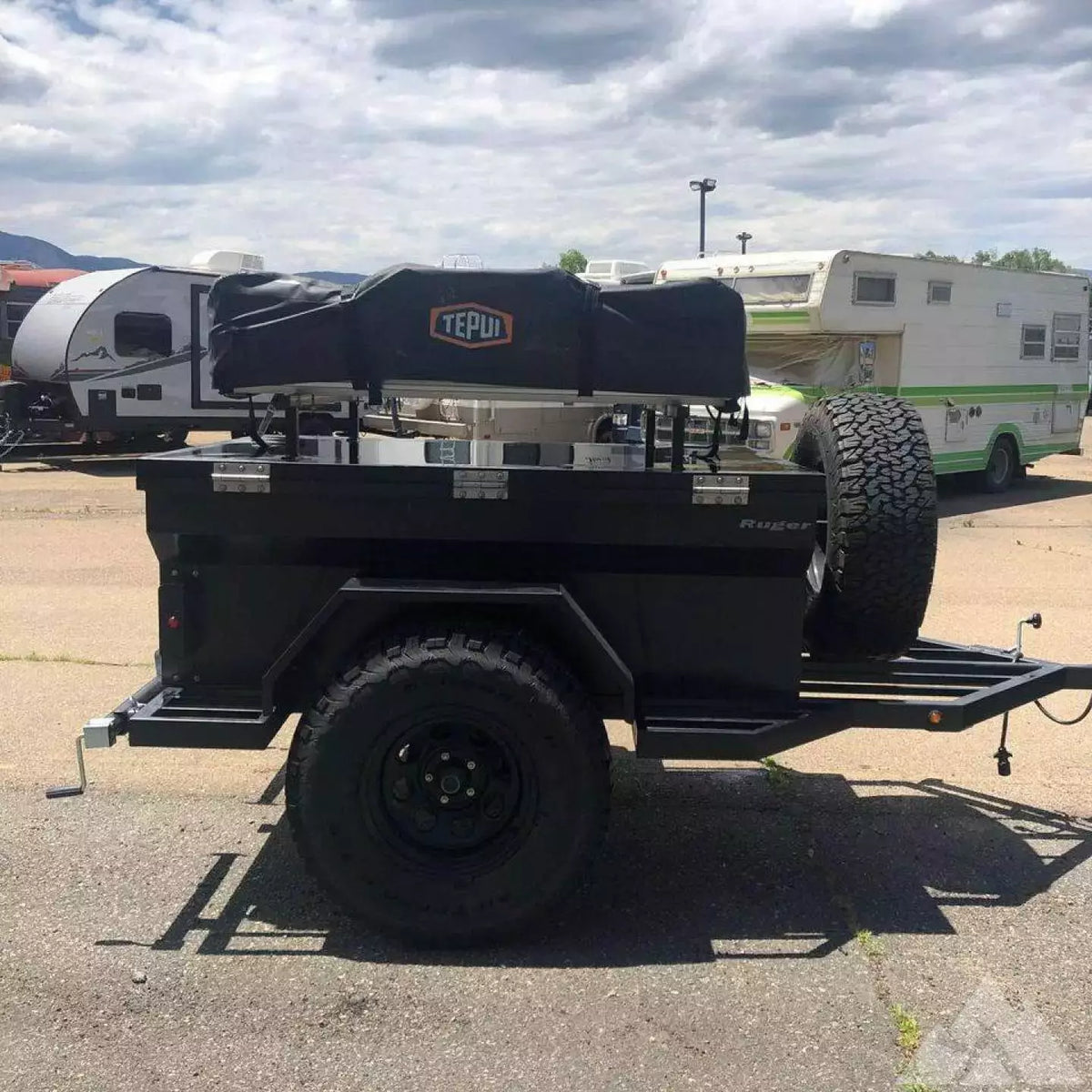 Ruger Off-Road Trailer and Rooftop Tepui Tent — used overland trailer for sale in Boulder, CO (photo 2) — photo 2
