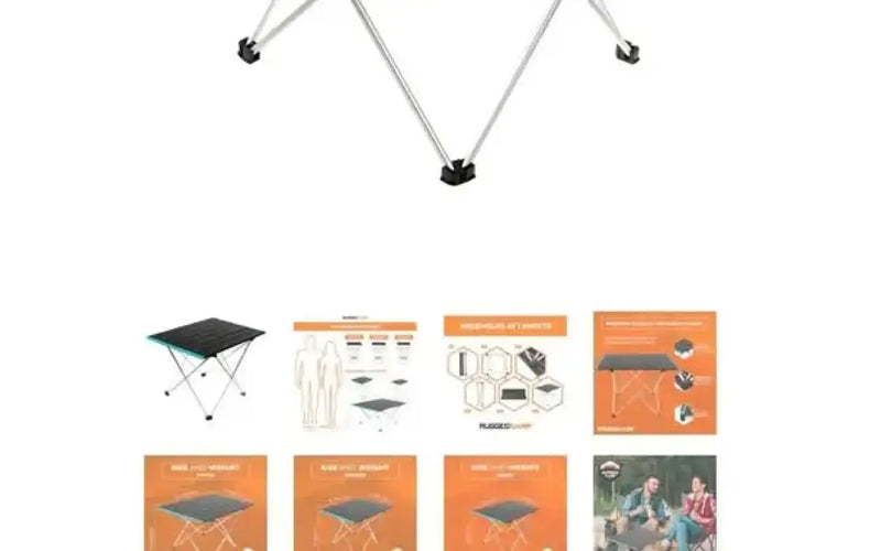 Rugged Camp Folding Camp Table — new camp furniture for sale (photo 2) — photo 2