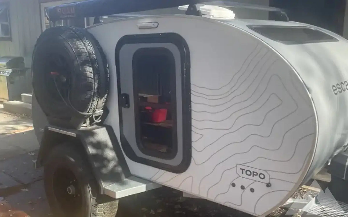 Rugged Teardrop for Backcountry Camping — used overland trailer for sale in Placerville, CA (photo 3) — photo 3