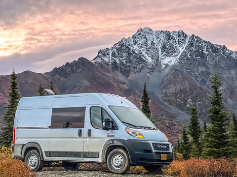 The Sugar Magnolia: 2021 Dodge Ram 1500 Promaster Campervan overland rental