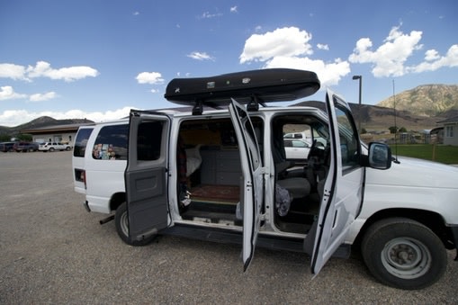 Herbie the 2009 Ford E350 camper van — photo 9