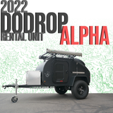 This 2022 DoDrop Alpha teardrop trailer is an ideal RV rental unit for your next outdoor adventure.