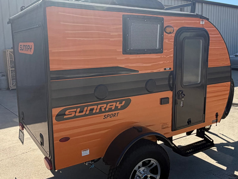  ready for adventure.|RV rental exterior showing outdoor shower — photo 4