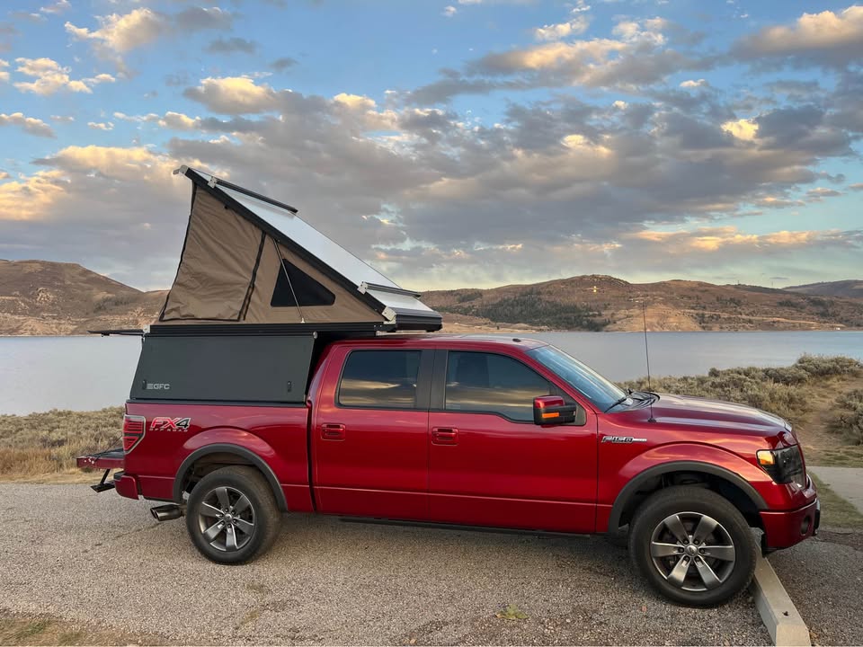 Go Fast Camper, GFC V2, with extras. Fits 2009-2014 Ford 150’s w/ 5.5’ bed. (truck not included) in Albuquerque, NM (photo 2) — photo 2