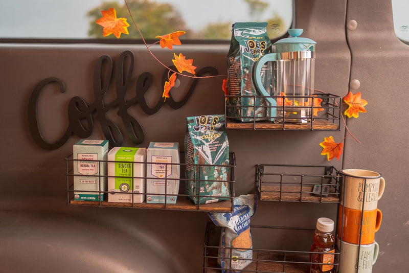  awaits your next camping trip.|Cozy RV rental interior: wood panels — photo 9