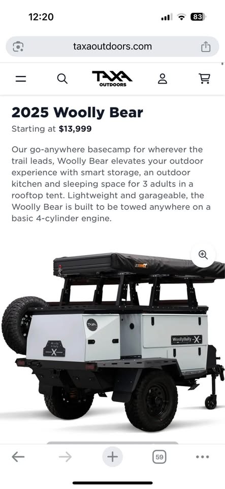 2022 taxa woolly bear off-road camper with 23zero rooftop tent to sleep 6 in Portland, OR (photo 7) — photo 7