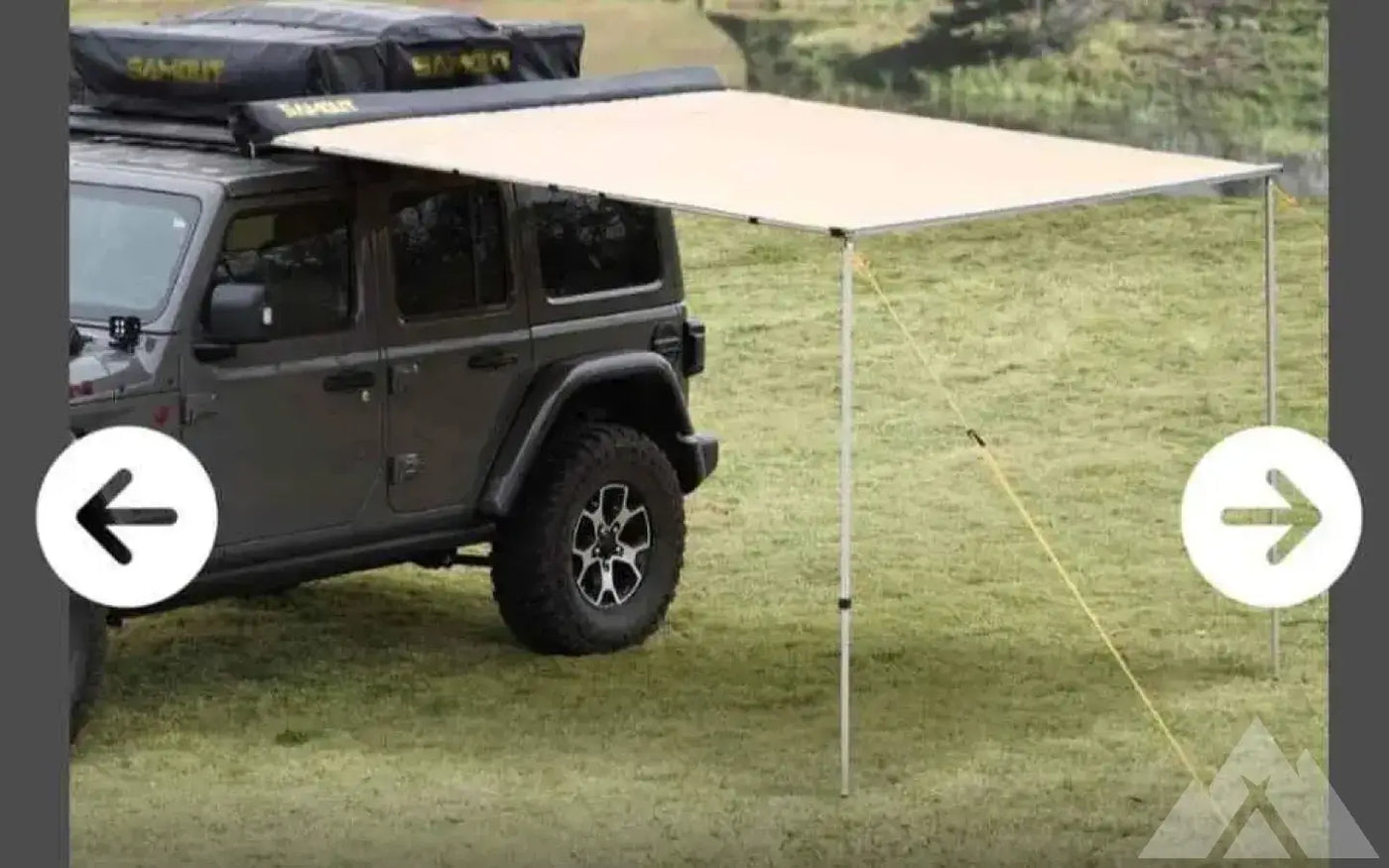 SAMOUT Vehiculo Awning 8.2ft x 10ft Roottop — new camp awnings for sale (photo 2) — photo 2