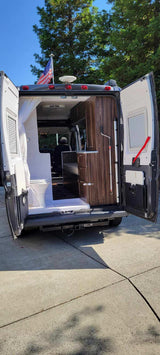Explore this RV rental's clever interior.