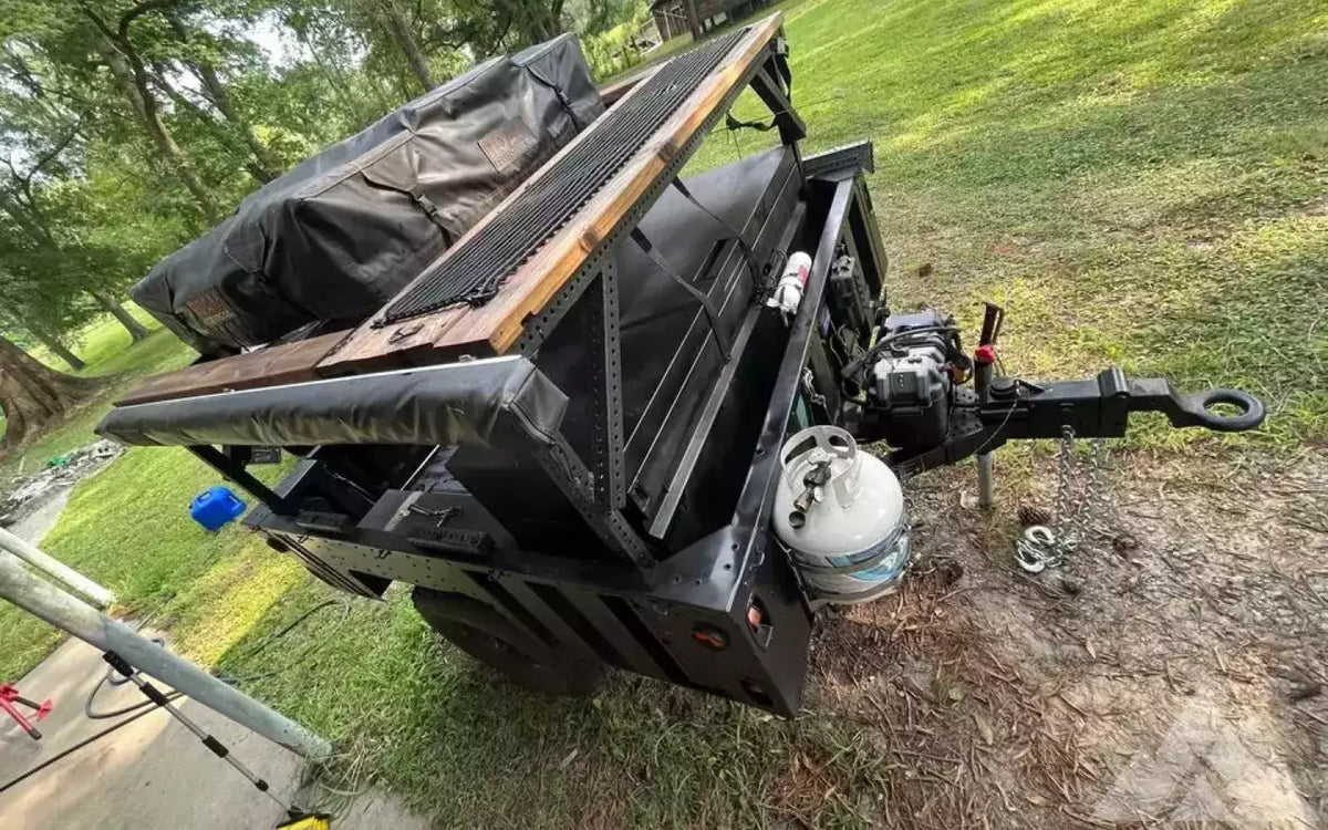 Schutt M1101 Custom Travel Trailer — used overland trailer for sale in Wilmington, NC (photo 4) — photo 4