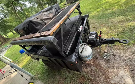Schutt M1101 Custom Travel Trailer — used overland trailer for sale in Wilmington, NC (photo 4)