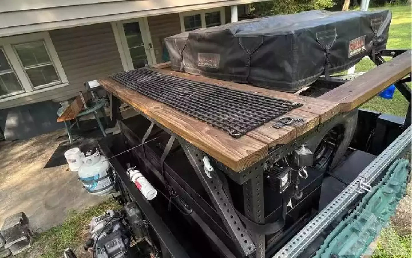 Schutt M1101 Custom Travel Trailer — used overland trailer for sale in Wilmington, NC (photo 2)