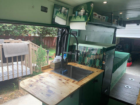 Green Machine  Custom Build - 2022 Ford Transit Adventure Van AWD — photo 4