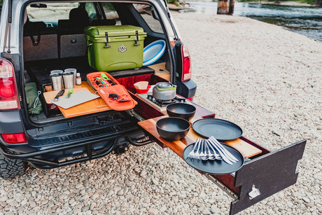 Ellie is a boondockers dream, 150 miles a day included! Overland Toyota T4R