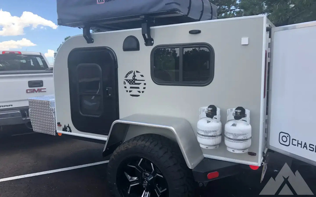 Sherpa Bigfoot - Tent, Bed, Solar, Awning + Fridge — used overland trailer for sale in Port Saint Lucie, FL (photo 4) — photo 4