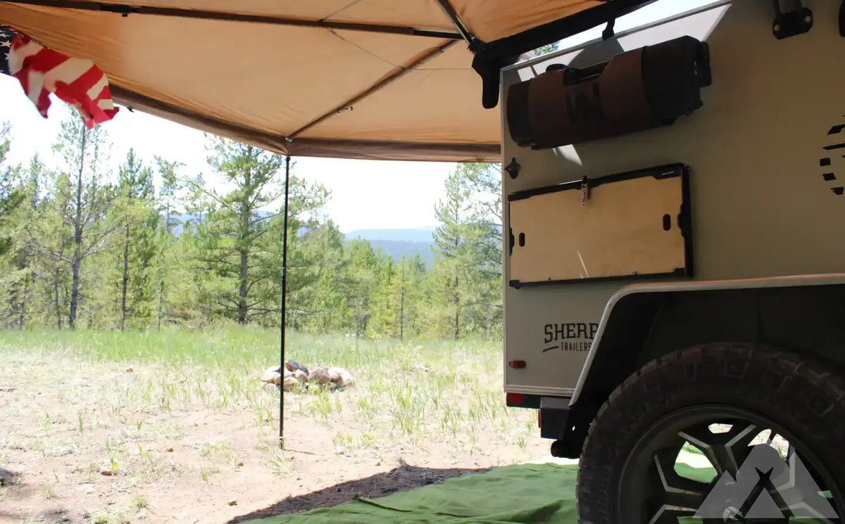 Sherpa Bigfoot - Tent, Bed, Solar, Awning + Fridge — used overland trailer for sale in Port Saint Lucie, FL (photo 7) — photo 7