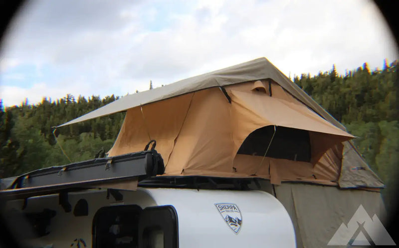 Sherpa Bigfoot - Tent, Bed, Solar, Awning + Fridge — used overland trailer for sale in Port Saint Lucie, FL (photo 8) — photo 8