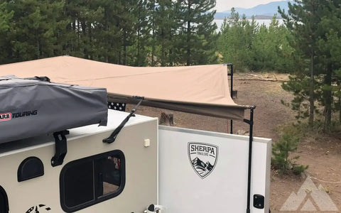 Sherpa Bigfoot - Tent, Bed, Solar, Awning + Fridge