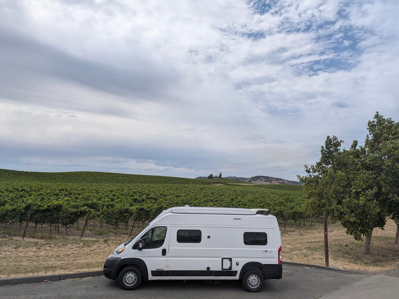  a white Winnebago Solis camper van — photo 11