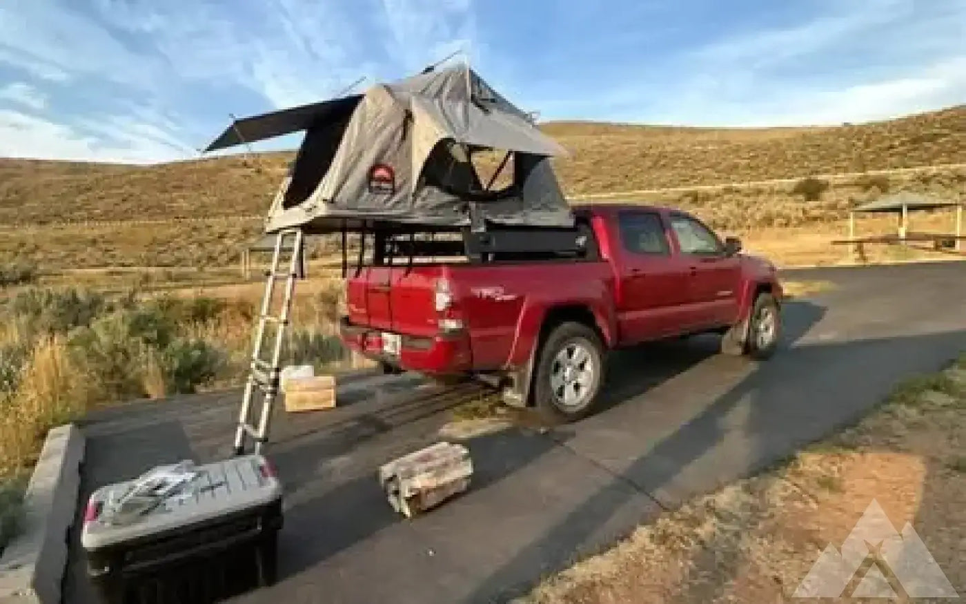 Sky ridge body armour roof top tent + Westin Rack — used rooftop tents for sale (photo 3) — photo 3