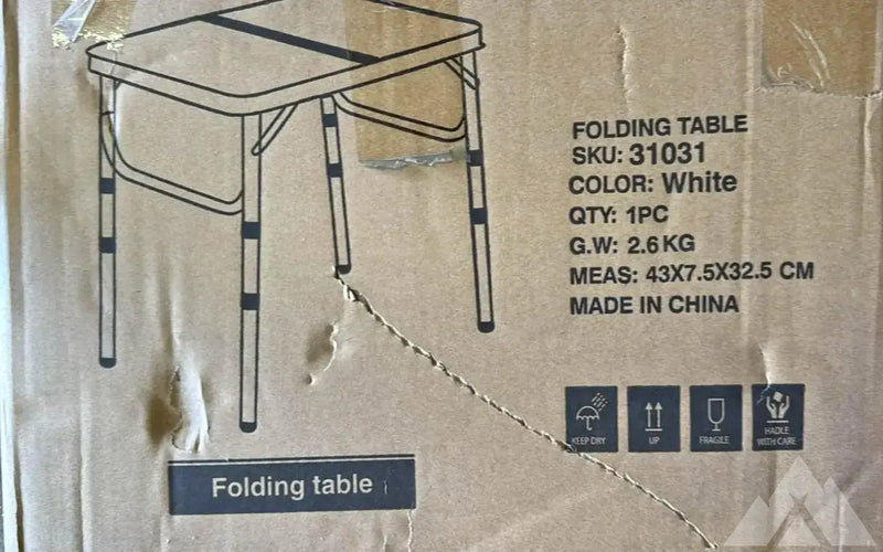 Small folding camp table — new camp furniture for sale (photo 2) — photo 2