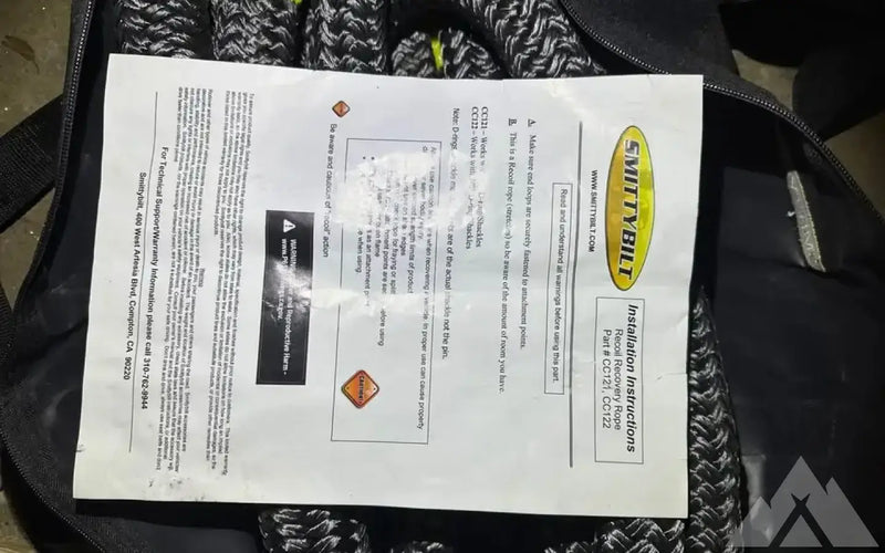 Smittybilt Kinetic Rope — new gear for sale (photo 2) — photo 2