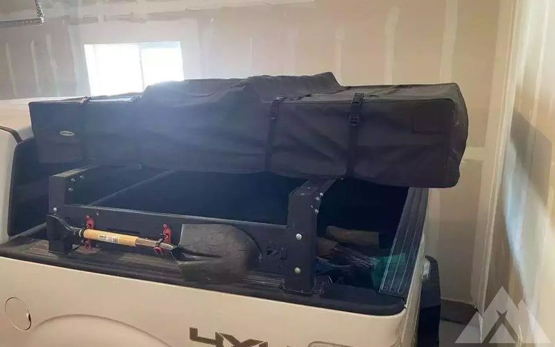 Smittybilt overland xl roof top tent and bed rack — used rooftop tents for sale (photo 3) — photo 3