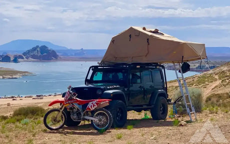 Smittybilt Overland XL Rooftop Tent WITH ANNEXT — used rooftop tents for sale (photo 2)